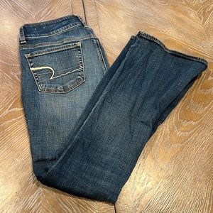 Denim flare American eagle